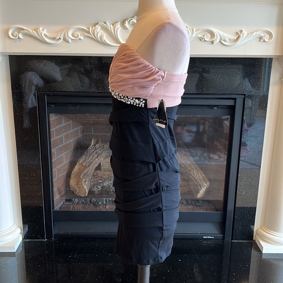 City Triangles Dress Party Semi Formal Formal Fitting New Womens Small Cocktail - Picture 5 of 16